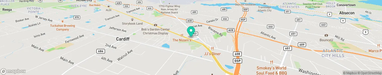 ev charging station on the map