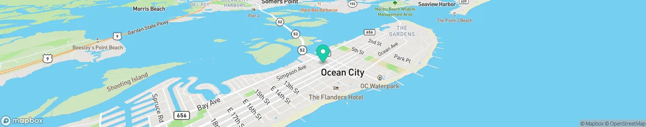 borne de recharge sur la carte