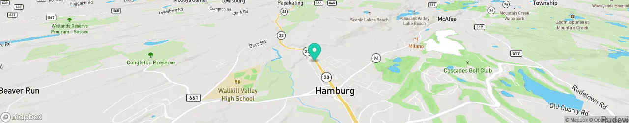 borne de recharge sur la carte