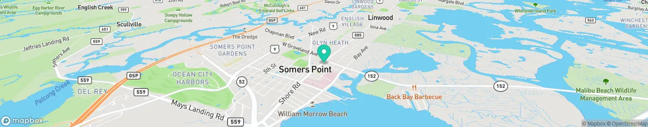 borne de recharge sur la carte