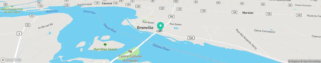 borne de recharge sur la carte