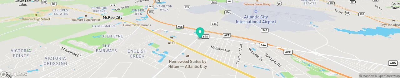 borne de recharge sur la carte