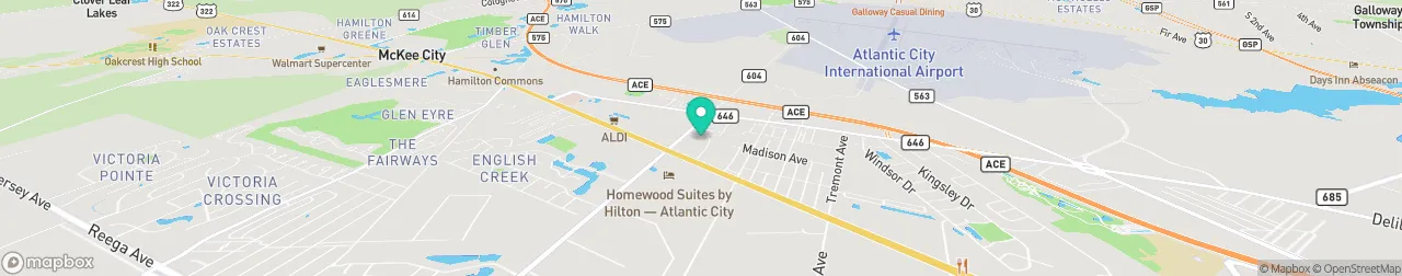 ev charging station on the map