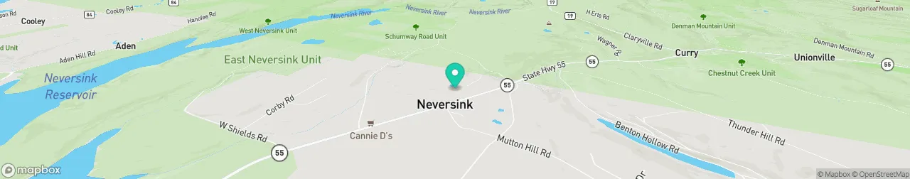 borne de recharge sur la carte