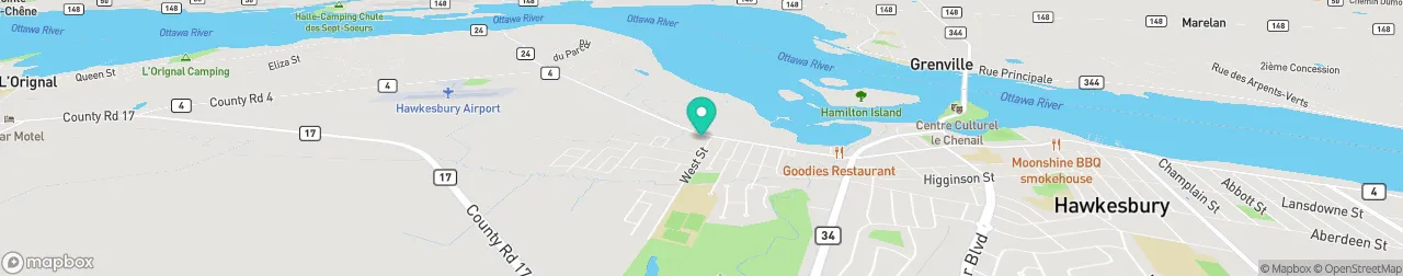 borne de recharge sur la carte