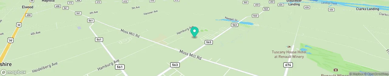 ev charging station on the map