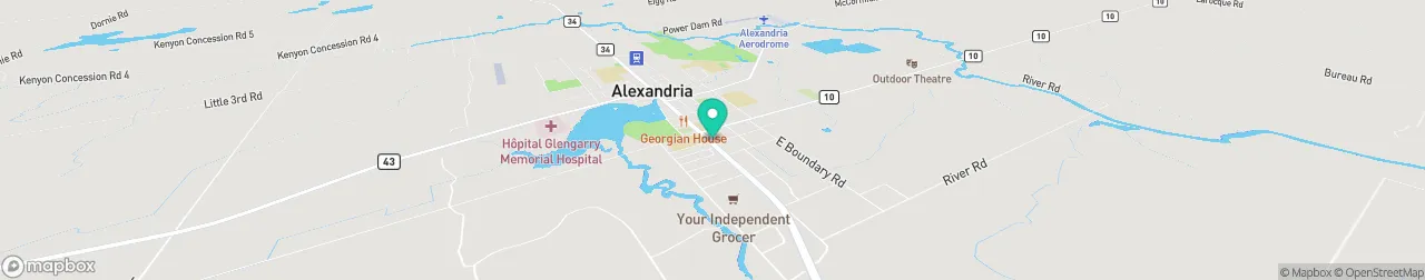 borne de recharge sur la carte