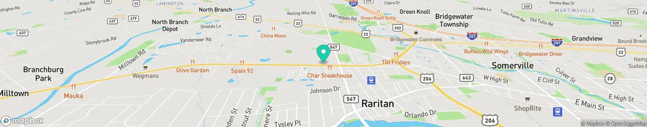 ev charging station on the map