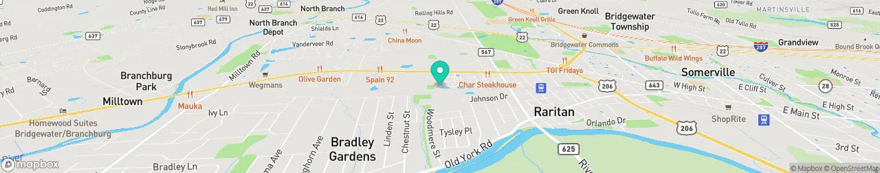 borne de recharge sur la carte