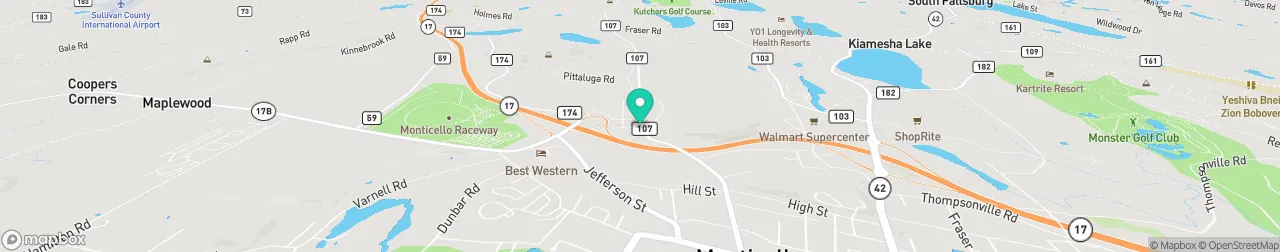 borne de recharge sur la carte