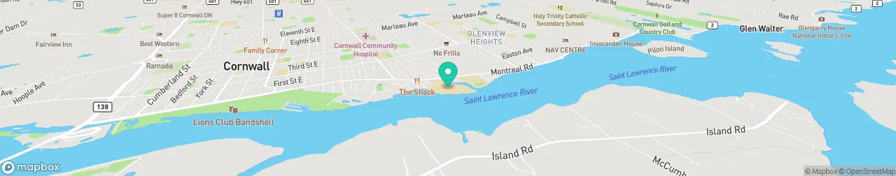 borne de recharge sur la carte