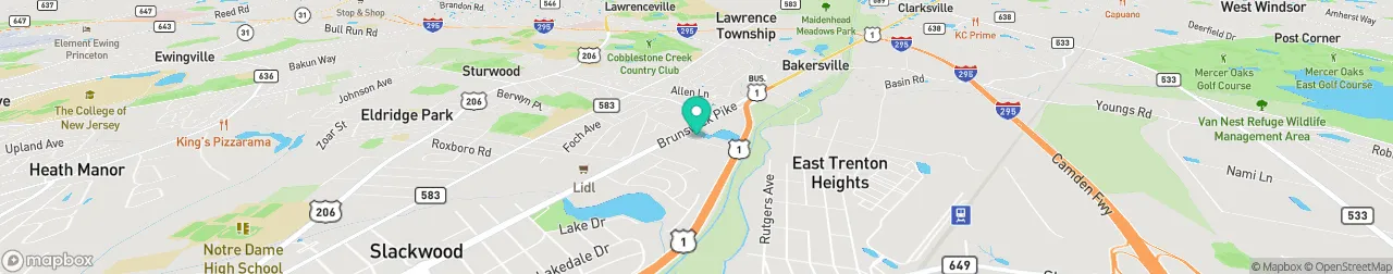 ev charging station on the map