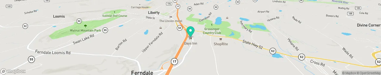 borne de recharge sur la carte