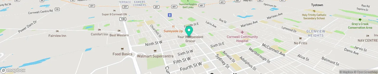 ev charging station on the map