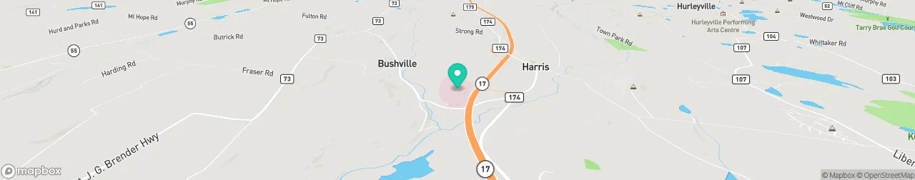 borne de recharge sur la carte