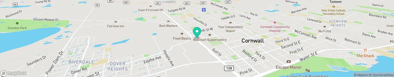 borne de recharge sur la carte