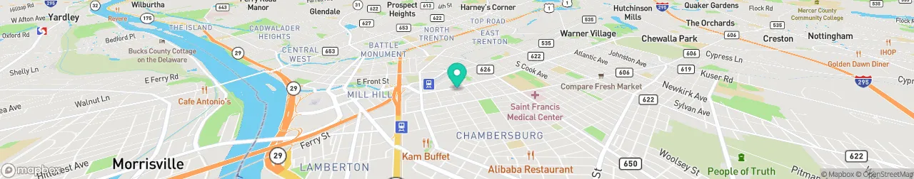 ev charging station on the map