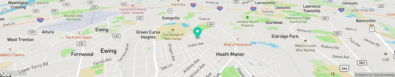 ev charging station on the map