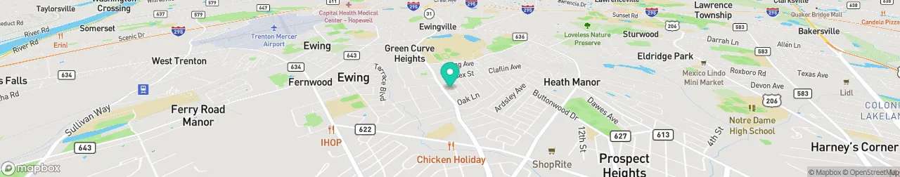 ev charging station on the map