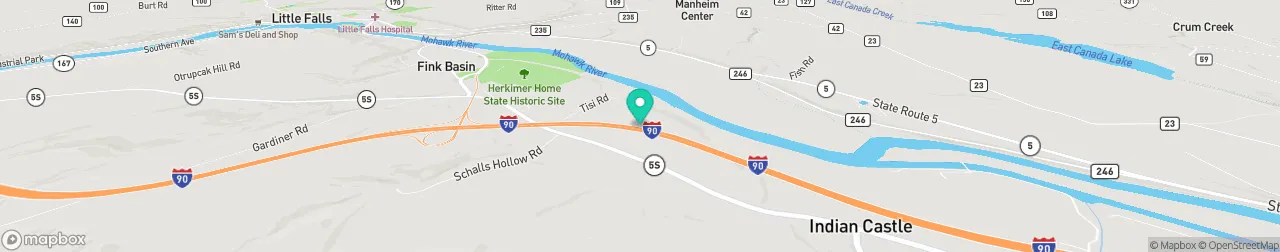 ev charging station on the map