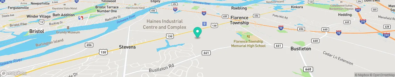 borne de recharge sur la carte