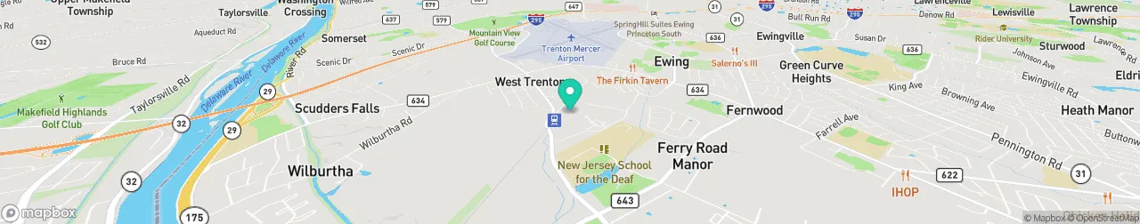 borne de recharge sur la carte