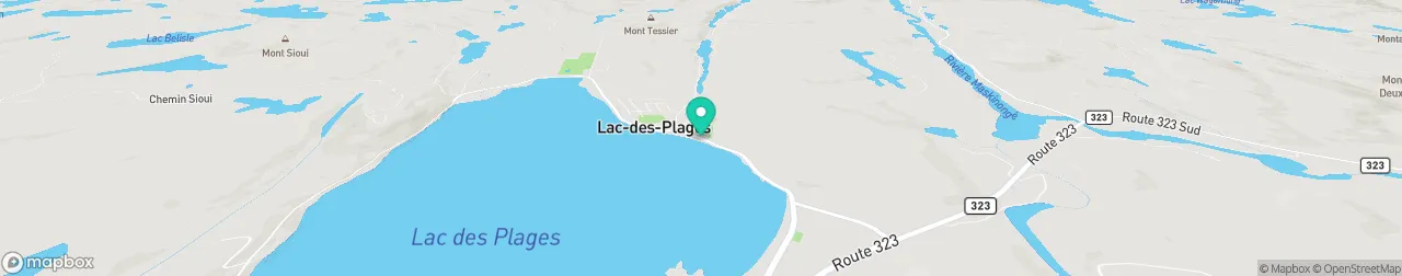 borne de recharge sur la carte