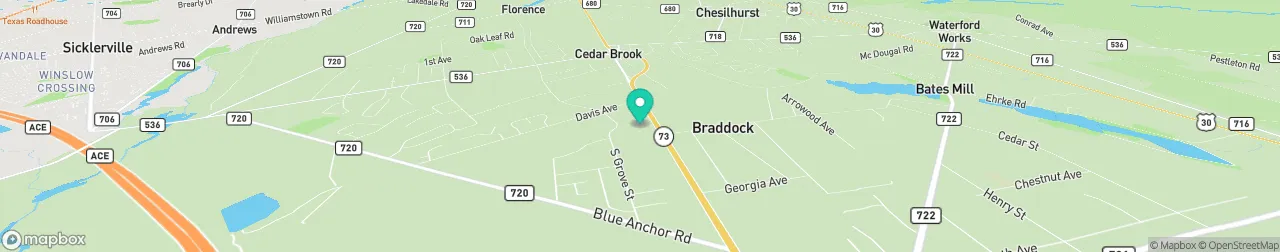 ev charging station on the map