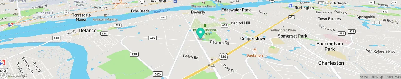 borne de recharge sur la carte