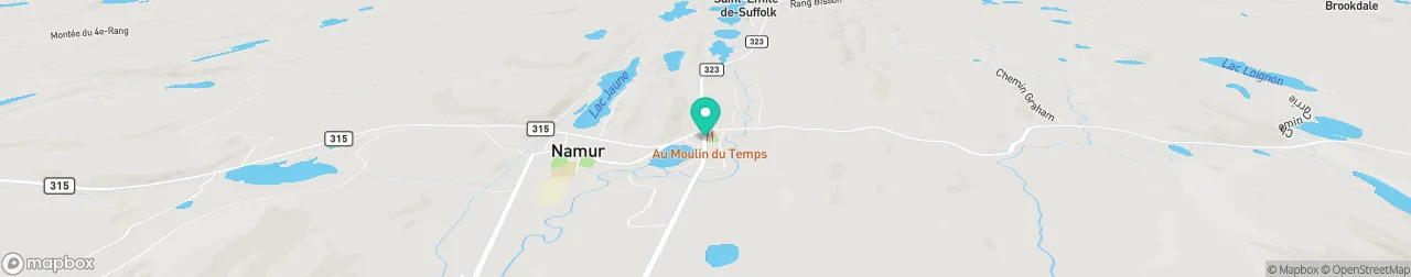 borne de recharge sur la carte