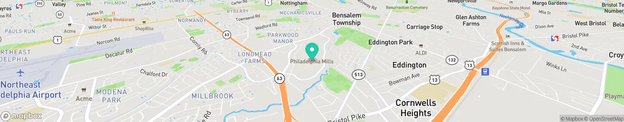 ev charging station on the map