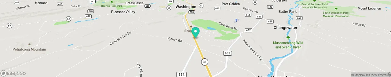 borne de recharge sur la carte