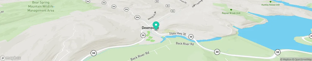 borne de recharge sur la carte