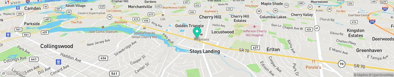 ev charging station on the map