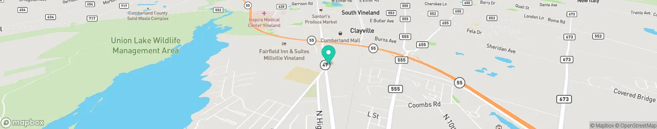 ev charging station on the map