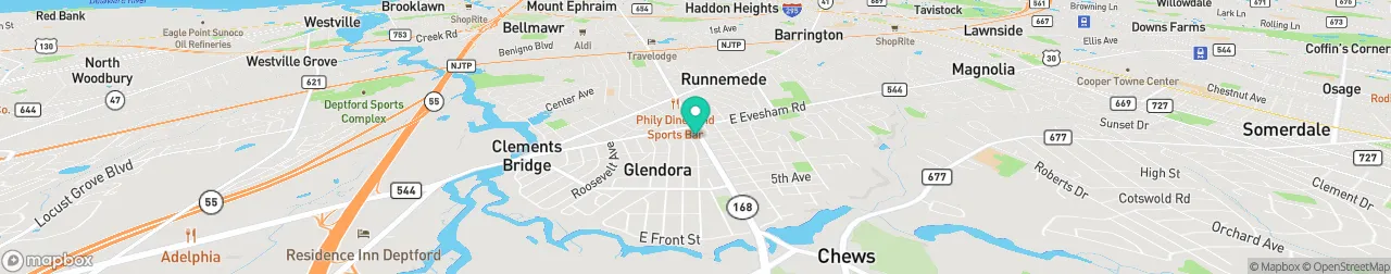 ev charging station on the map