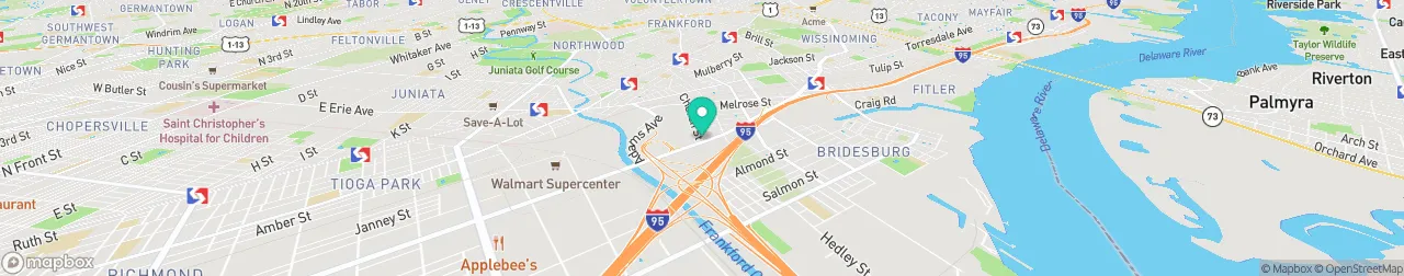 ev charging station on the map