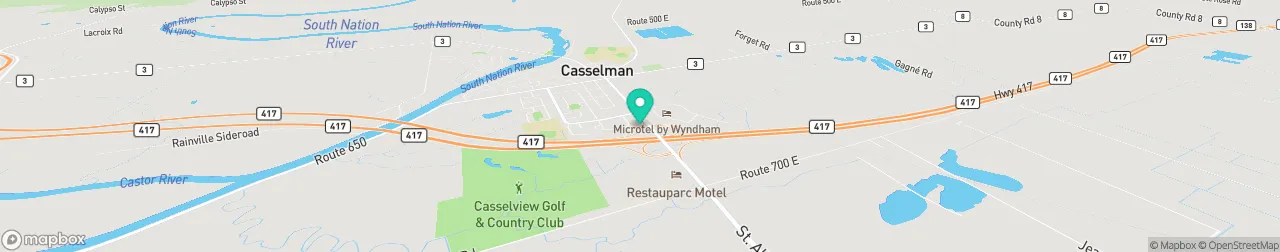 borne de recharge sur la carte