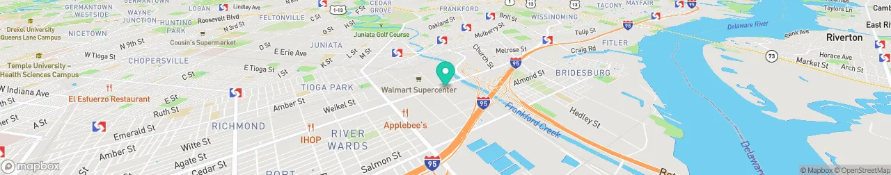 ev charging station on the map