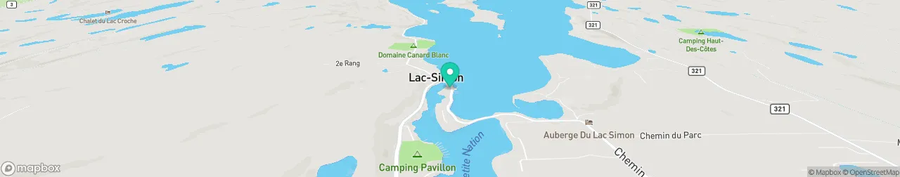 borne de recharge sur la carte