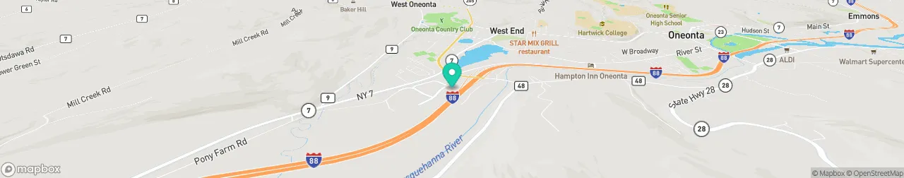 ev charging station on the map