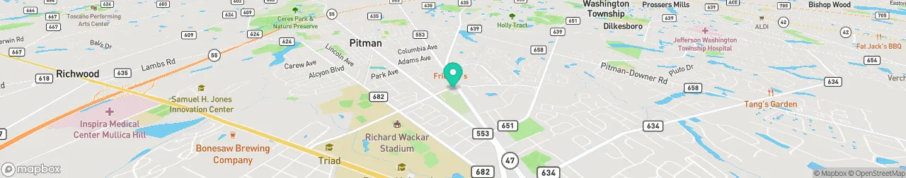 borne de recharge sur la carte