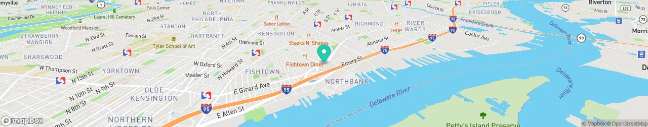 ev charging station on the map