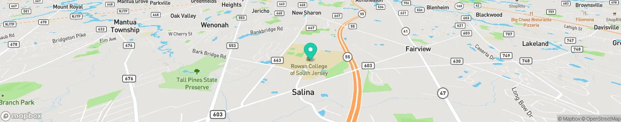 borne de recharge sur la carte