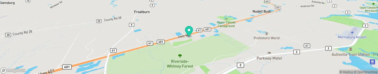 ev charging station on the map