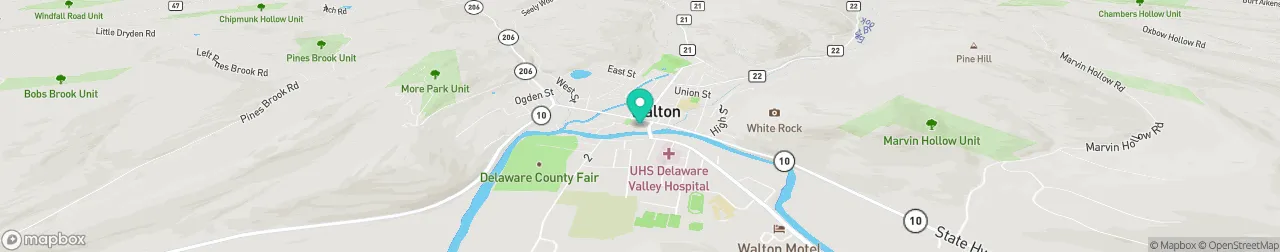 borne de recharge sur la carte