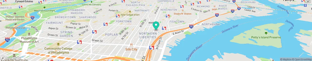 ev charging station on the map