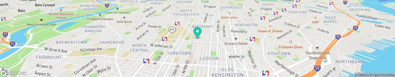 ev charging station on the map