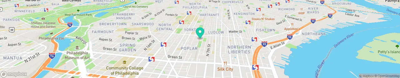 borne de recharge sur la carte