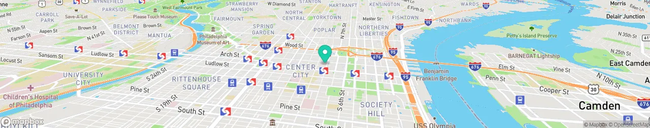 ev charging station on the map